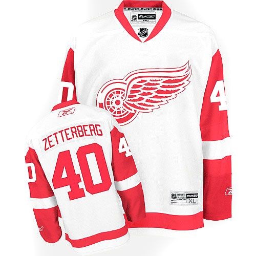 Detroit Red Wings #40 Henrik Zetterberg Fanatics Breakaway Jersey